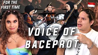 WHO ARE THESE GIRLS Waleska amp Efra React to VOB Voice of Baceprot Enter Sandman Metallica Cover [upl. by Rogerio]