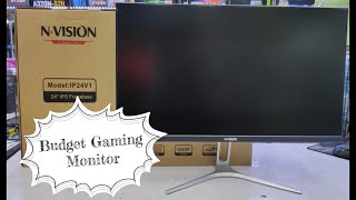 Unboxing amp Set up of my new budget gaming monitorNVISION 24quot [upl. by Imar923]