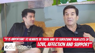 EDU LISTENS TO LUIS It’s important to always be there to surround them lots of love  Luis Manzano [upl. by Nedrah]