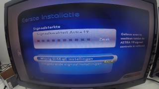 Handmatig zenderlijst laden via FASTSCAN  Philips DSR 7121  7141  8121 PACE SAT4U [upl. by Kire]