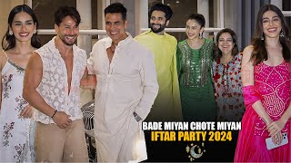 Bade Miyan Chote Miyan IFTAR Party 2024  Akshay Kumar Tiger Shroff Manushi Chillar Alaya F [upl. by Assiren]