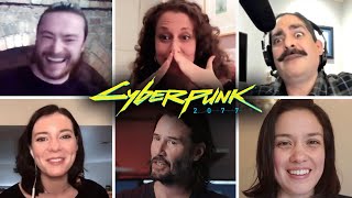 Cyberpunk 2077 Cast reenact Voice Lines from the Game [upl. by Niko178]