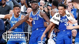 Zion Williamson RJ Barrett score 61 points for Duke vs Kentucky  College Basketball Highlights [upl. by Sammer702]