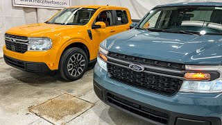 Ford Maverick XLT vs LARIAT Trim Comparison Which is better value [upl. by Jenny]