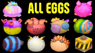 Earth Island  All Eggs  My Singing Monsters [upl. by Edwina115]