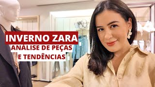 TOUR NAS LOJAS ⚡️ ZARA INVERNO 24 💥 Análise de peças e tendências [upl. by Lletnahc]