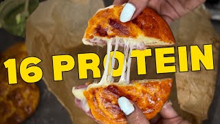 Cottage cheese hot pockets  best protein snack under 150 cals [upl. by Germain438]