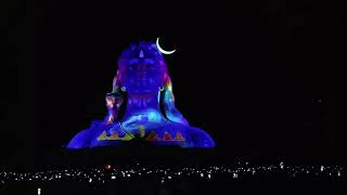 ADIYOGI LASER SHOW Sakhicreation2012 [upl. by Aerbua300]