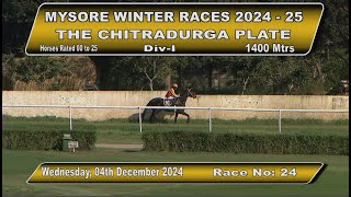 Race No 3 The Chitradurga Plate DIV  1 [upl. by Uwton]