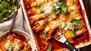 Spinach amp Ricotta Cannelloni [upl. by Digdirb914]