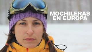 MUJER VIAJERA CÓMO VIAJAN LAS MOCHILERAS EN EUROPA [upl. by Ocirrej]