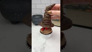 The Sorting Hat 🪄 harrypotter cakeart cakedbyrach cakedecorating chocolate shortsfeed cake [upl. by Fattal]