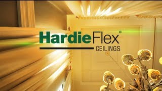 HardieFlex ceilings Installation Video [upl. by Pigeon]