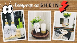 descuentos increíbles 😃🔥💯 shein decoración del hogar [upl. by Maon]