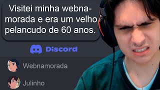 RELATOS DE WEBNAMORO NO DISCORD NUNCA TERMINAM BEM [upl. by Eanrahc577]