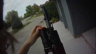 Dboys GP25 AK Grenade Launcher Overview  Shooting [upl. by Morra]