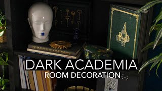 Dark Academia Room Decoration  DIY  Makeover  Timelapse  Тёмная Академия [upl. by Casilda]