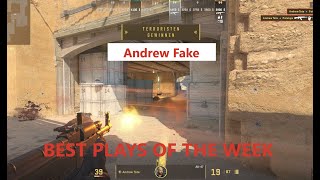 Andrew Fake CS2 Plays 1 [upl. by Inalel468]