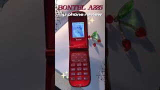 BONTEL A225 RED🍒⭐🇧🇩Flip Phone Review 😼🫶 flipphone trending shortsfeed viralshorts [upl. by Poll]