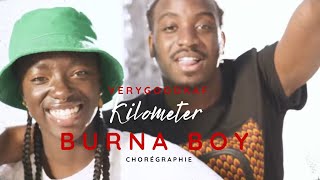 Burna Boy  Kilometer Clip Freestyle Dance VERYGOODKAF [upl. by Notsirhc]