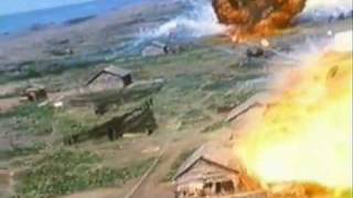 Napalm Bombing Run In Vietnamflv [upl. by Trebma]