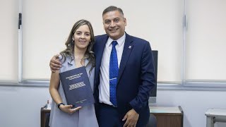 Primera graduada en Criminología de UCASAL Un hito para la Universidad [upl. by Edan]