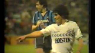 Diego Maradona Plays For Spurs 1986 [upl. by Vonny]