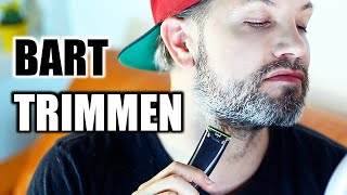 1 BART TRIMMEN 🧔🏻nach 30 Tagen  Minoxidil Bart  MISSION VOLLBART – GREY YOUNG [upl. by Ylil]