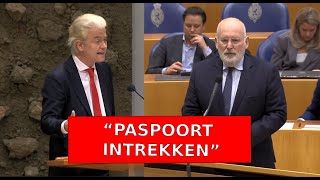 Heftig Debat Rellen in Amsterdam Wilders Eist Actie [upl. by Ottavia]