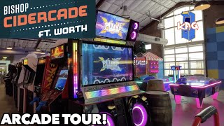 Cidercade Fort Worth Arcade Tour 250 Games [upl. by Lindly]