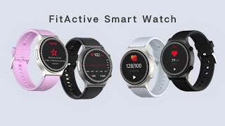 FITVII FitActive Smartwatch  Took It To The NEXT LEVEL [upl. by Atinav]