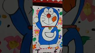 Drawing of Doraemon Doraemon kaise banaenart drawing shorts draw trending doraemon [upl. by Natascha]