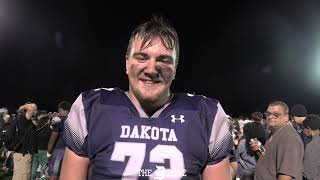 Interview with Dakota 2025 OT Justin Bell Michigan State commit [upl. by Toulon682]