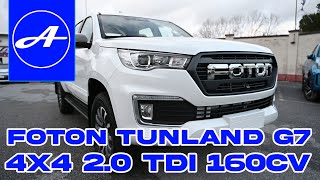 PRomo FOTON TUNLAND G7 4X4 20 TDI 162CV pisa fuoristrada cina [upl. by Aelc]