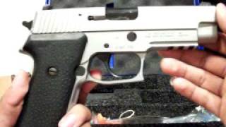 Sig Sauer P220 Stainless 45acp review [upl. by Annoval]