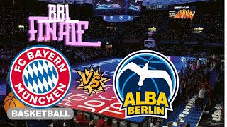 BBL Finals  Game 2 im BMW Park  Bayern vs Alba zum Ausgleich der Serie [upl. by Lebbie700]