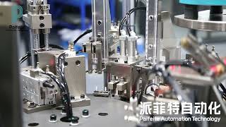 Automatic rollerball pen nib assembly machine Third Generation [upl. by Doi]