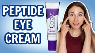 NEW CERAVE SKIN RENEWING EYE CREAM 👁 DERMATOLOGIST DrDrayzday [upl. by Drapehs509]