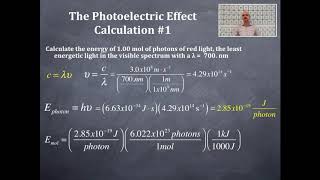 Atomic Structure and Electron Configurations 12 The Photoelectric Effect Calculation [upl. by Briney]