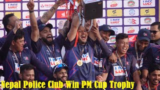 आर्मीलाई हराउँदै पुलिसले जित्यो प्रधानमन्त्री कपको उपाधि  Nepal Police Club Win PM Cup Tournament [upl. by Torrey570]