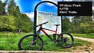 Philips Park  Mountain Bike Trails Compilation [upl. by Cammy]