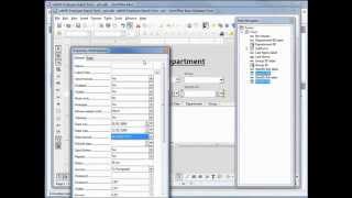 LibreOffice Base 56 Employee Search Form pt1 [upl. by Ennairb]