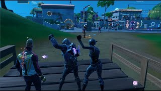 OG Visitor Skin Doing Perfectly Synced Emotes In Party Royale 😂 [upl. by Pollie]