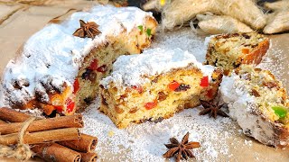 A recipe for a traditional German Stollen pie for Christmas [upl. by Aznecniv97]