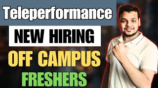 Teleperformance  Zomato Hiring Announcement  OFF Campus Drives  2024  2023 Batch Hiring [upl. by Branden4]