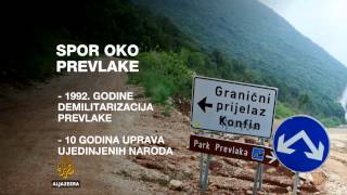 Spor Crne Gore i Hrvatske oko Prevlake [upl. by Aisital]