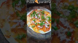 Pizza paratha🍕🍕🫓🫓healthyfood homemade dotry subcribe shortsviral ❤️❤️❤️ [upl. by Ancell712]