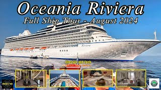 Oceania Riviera Ship Tour 2024 [upl. by Basset]