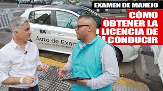 Examen para obtener licencia de conducir  Informe  Matías Antico  TN Autos [upl. by Tnilk]