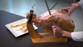 How to cut a Noel Jamón Serrano Leg [upl. by Annahsirhc763]